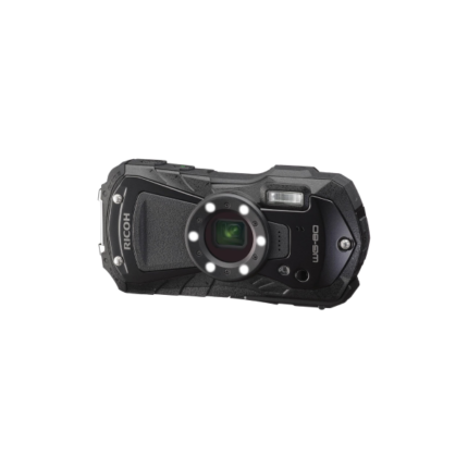 Ricoh WG-80 Black Waterproof Digital Camera